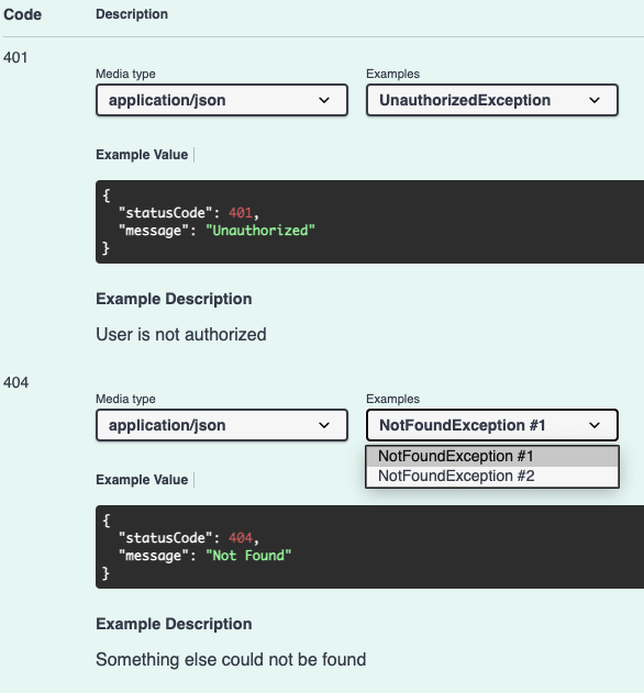 Default decorator with grouping screenshot example